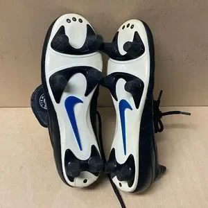 RARE NIKE TIEMPO PREMIER SG SOCCER CLEATS Size 4.5 Nike Tiempo Premier 3 D Black White SG – Classic Soccer Cleats main image 4